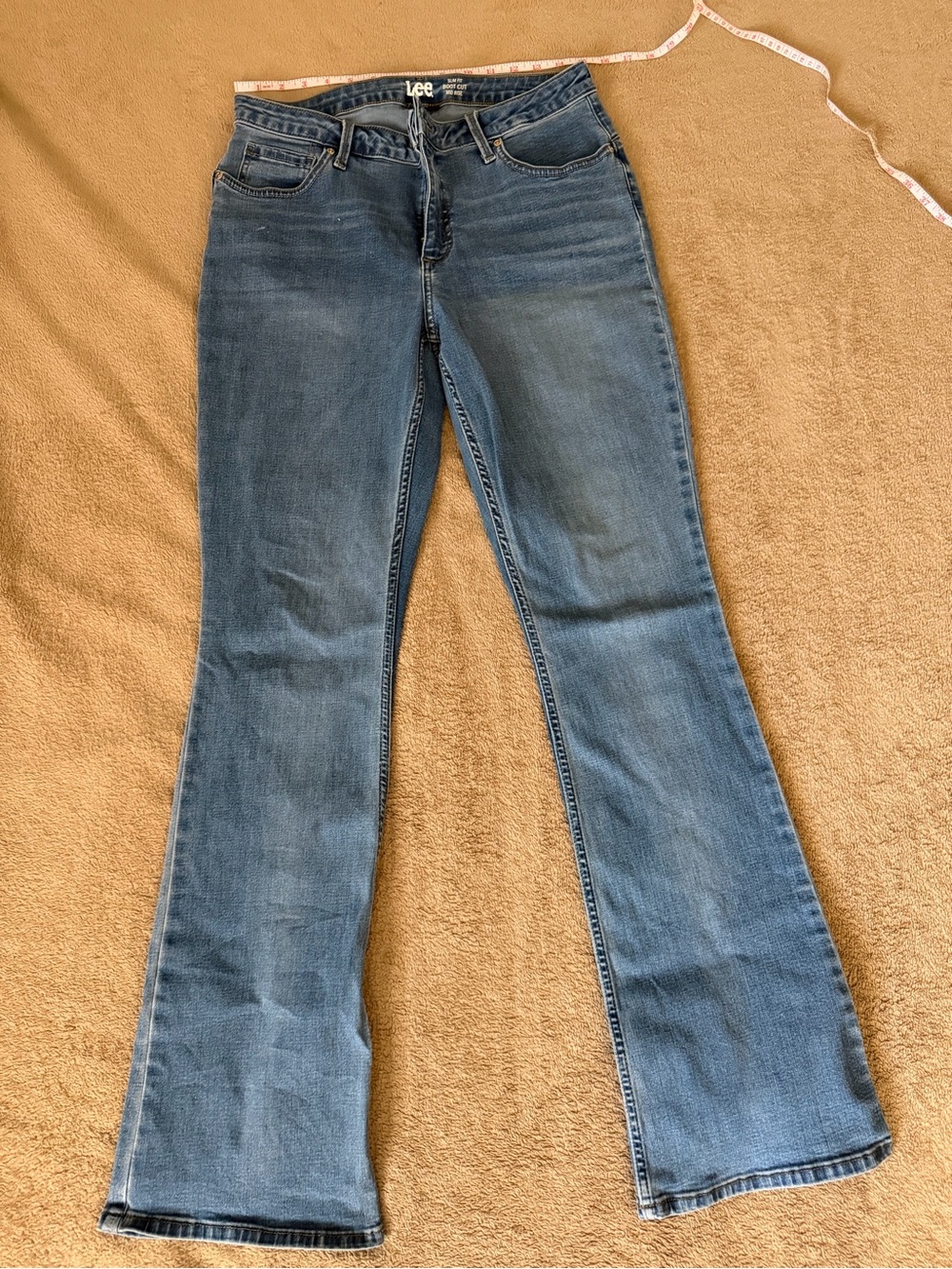 Lee Women's Blue Flare Jeans